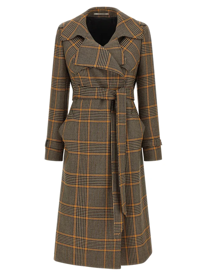 Brown Virgin Wool Coat