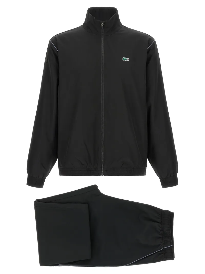 Black Polyester Sweatsuit