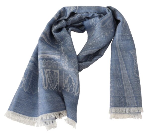 Missoni Elegant Cashmere Patterned Scarf – Image 3