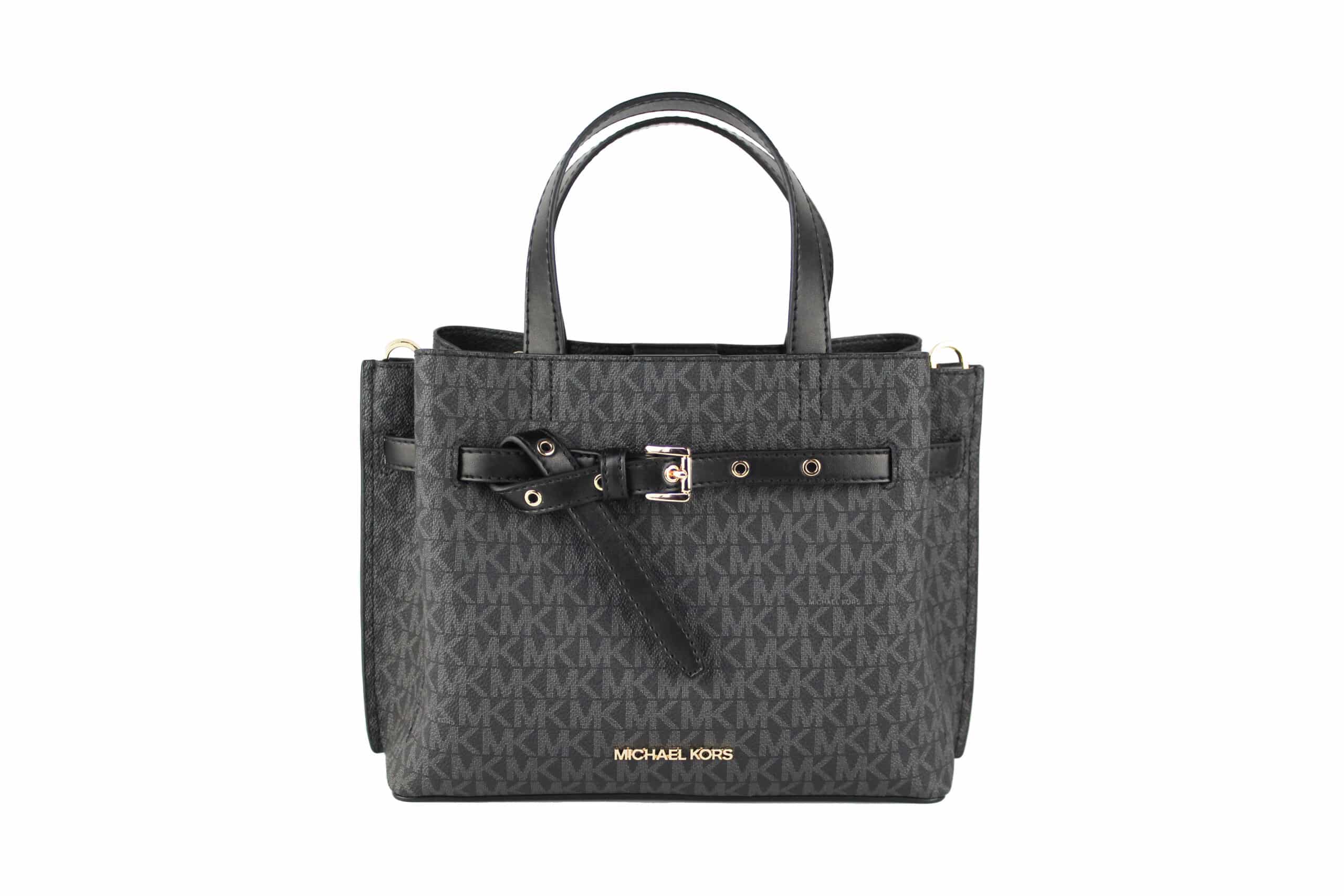 Sac à main noir avec logo Michael Kors