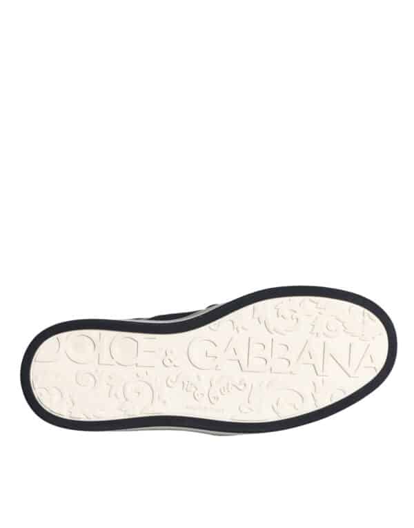 Dolce & Gabbana Black Leather Loafers Slippers Casual Shoes – Image 6