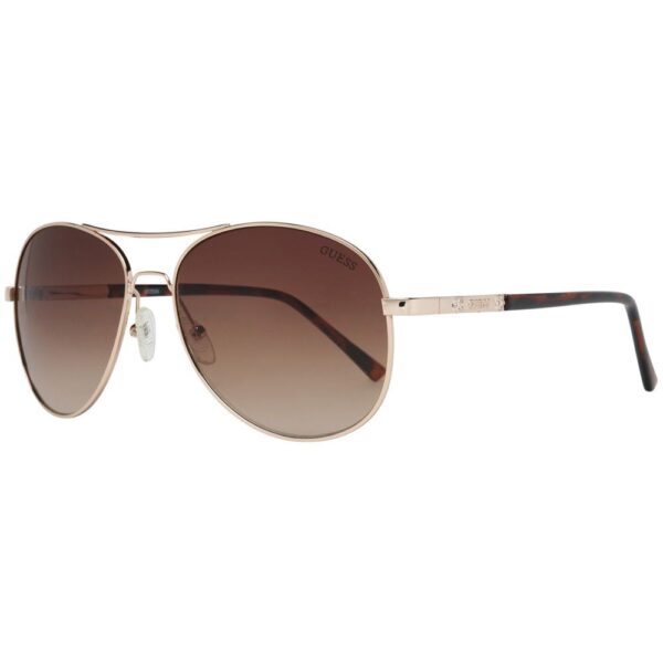 Lunettes de soleil aviateur avec verres dégradés.