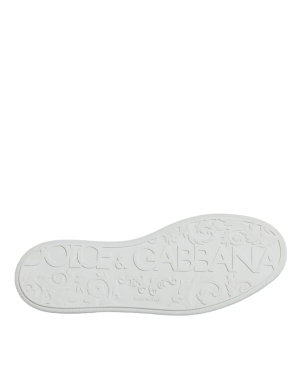 Dolce & Gabbana Beige Suede Caiman Loafers Slippers Shoes – Image 8