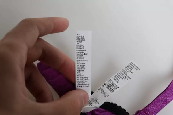 Dolce & Gabbana Purple Silk Underwired Balconette Bra Underwear – Image 6