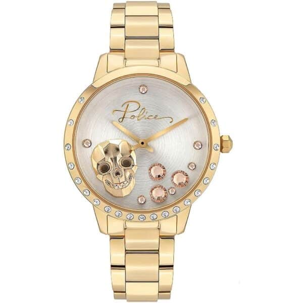 Police Gold Stainless Steel Watch – Image 2