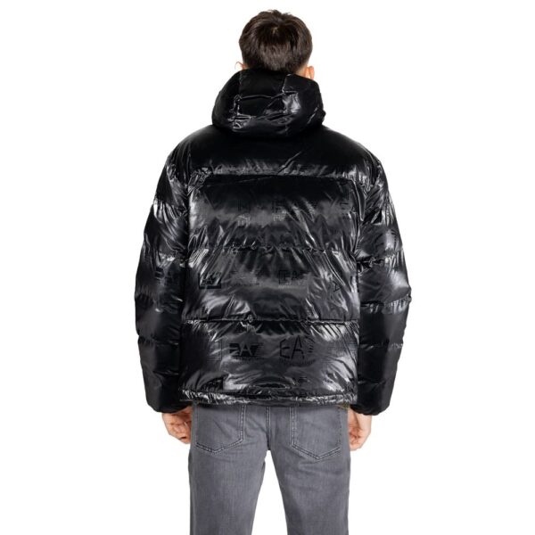 EA7 Emporio Armani Black Polyester Jackets & Coat – Image 2