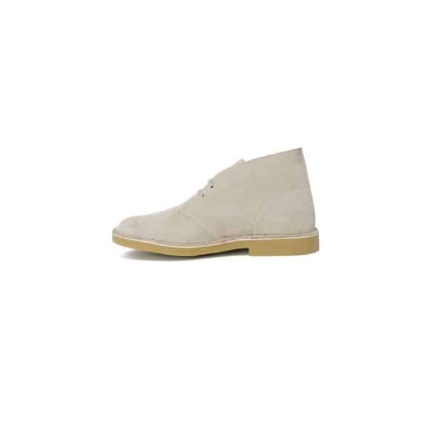 Clarks Gray Leather Boot – Image 2