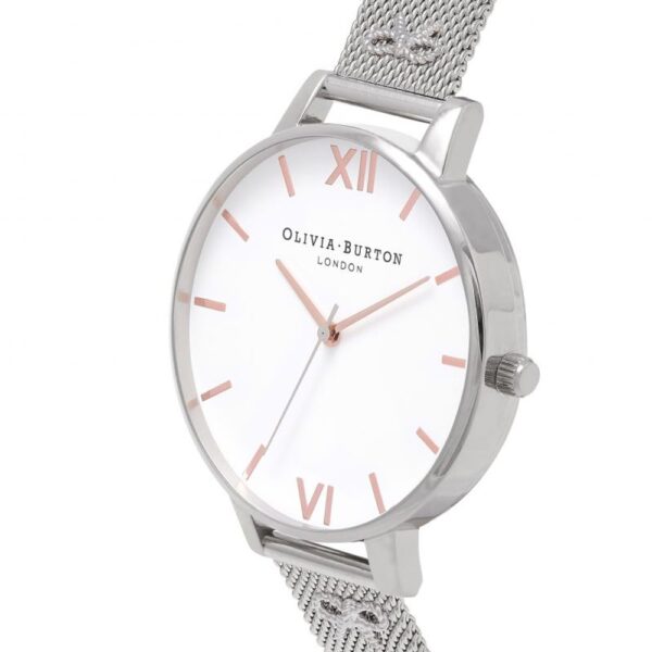 Olivia Burton Silver Stainless Steel Watch – Image 2