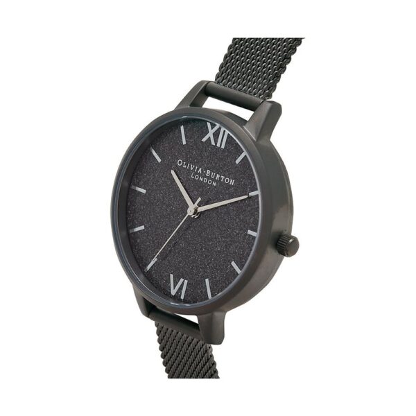 Olivia Burton Black Stainless Steel Watch – Image 2