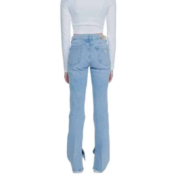 Guess Light Blue Cotton Mom Jean – Image 2