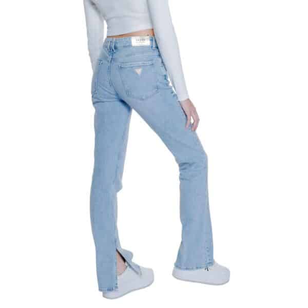 Guess Light Blue Cotton Mom Jean – Image 5