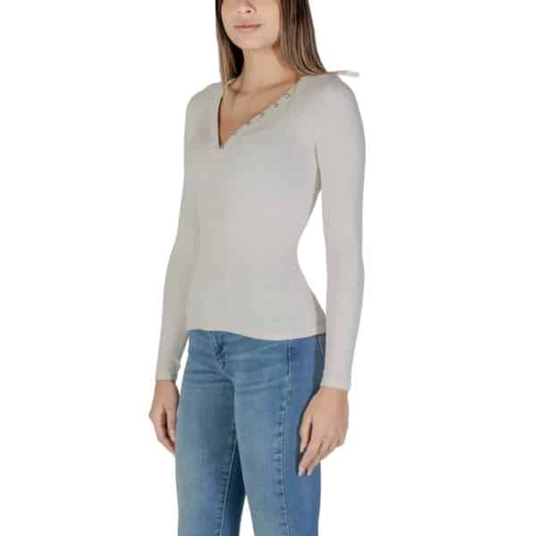 Guess Cream Viscose Long Sleeve – Image 3