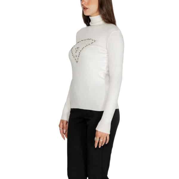 Guess White Viscose Turtleneck – Image 3
