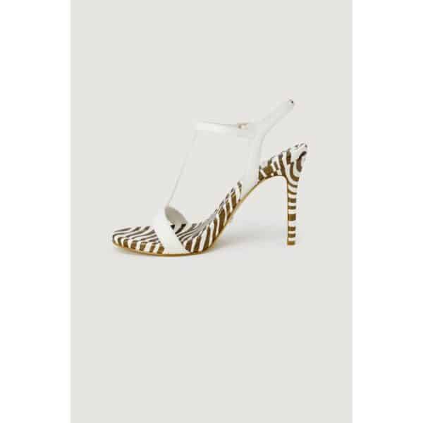 Guess White Leather High Heel – Image 4