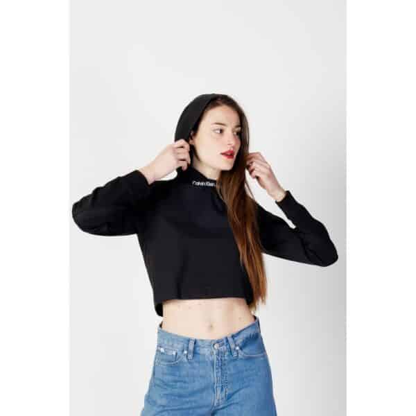Calvin Klein Jeans Black Viscose Long Sleeve – Image 4