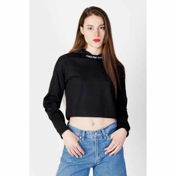 Calvin Klein Jeans Black Viscose Long Sleeve – Image 5