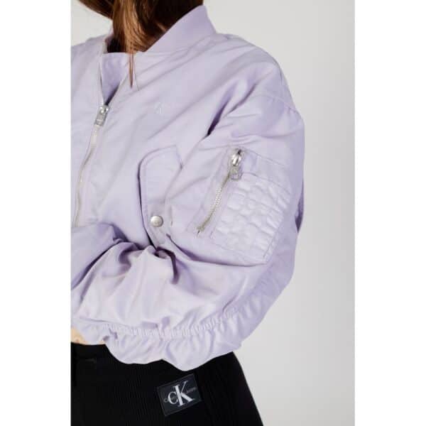 Calvin Klein Jeans Purple Polyamide Jackets & Coat – Image 4