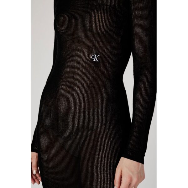 Calvin Klein Jeans Black Marabou Long – Image 4