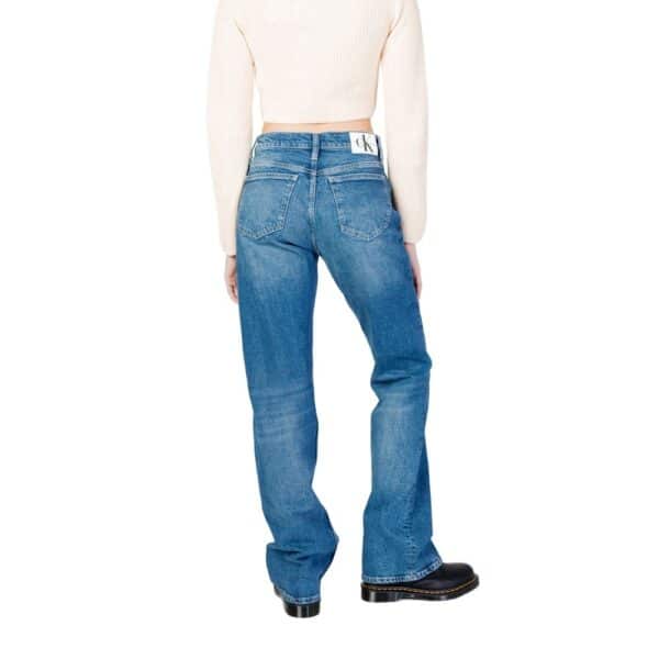 Calvin Klein Jeans Blue Cotton Mom Jean – Image 2