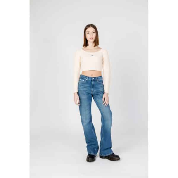 Calvin Klein Jeans Blue Cotton Mom Jean – Image 5