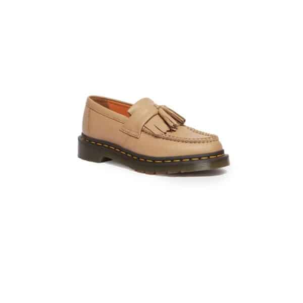Dr. Martens Beige Leather Platform