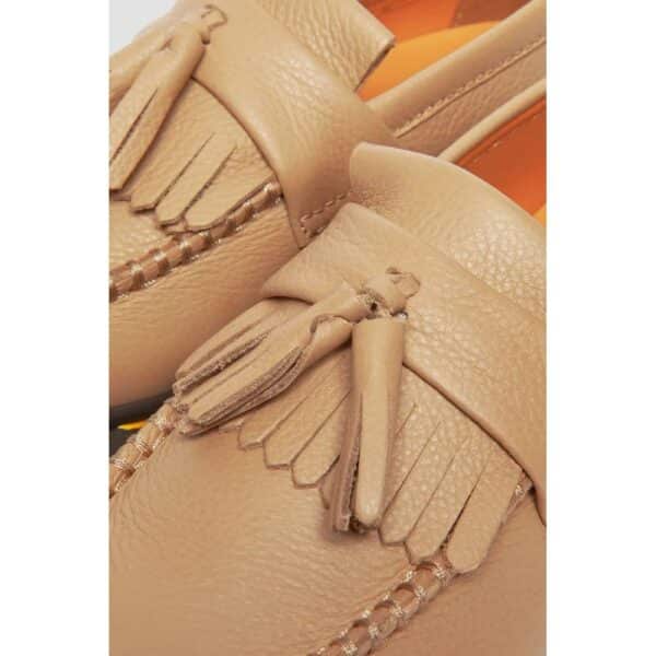 Dr. Martens Beige Leather Platform – Image 2