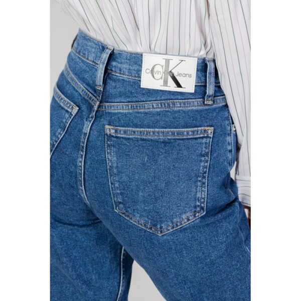 Calvin Klein Jeans Blue Cotton Slim Fit Jean – Image 4