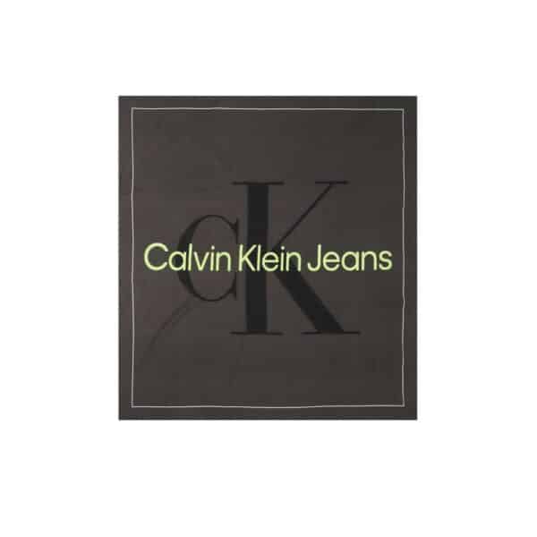 Calvin Klein Jeans Black Organic Cotton Scarf – Image 3