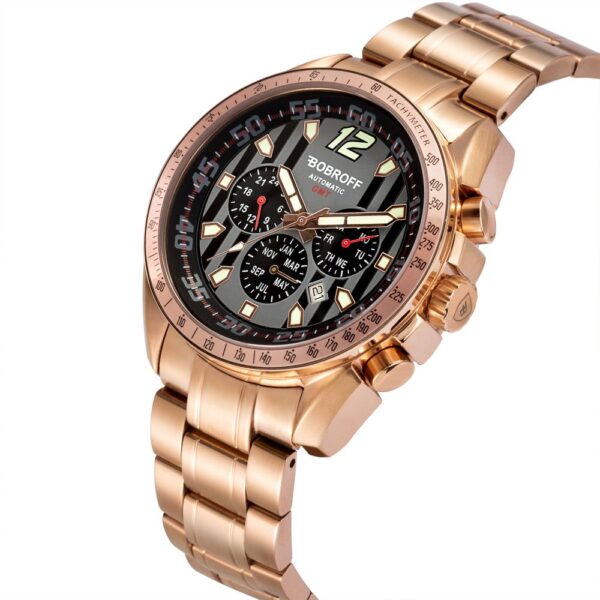 Bobroff Bronze Stainless Steel Watch – Image 2
