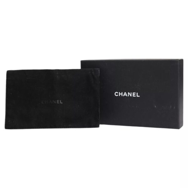 Chanel Yellow Quilted Leather CC Logo Continental Zip Wallet – Image 8