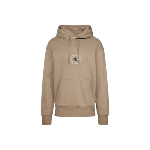 Calvin Klein Jeans Beige Cotton Hoody – Image 4