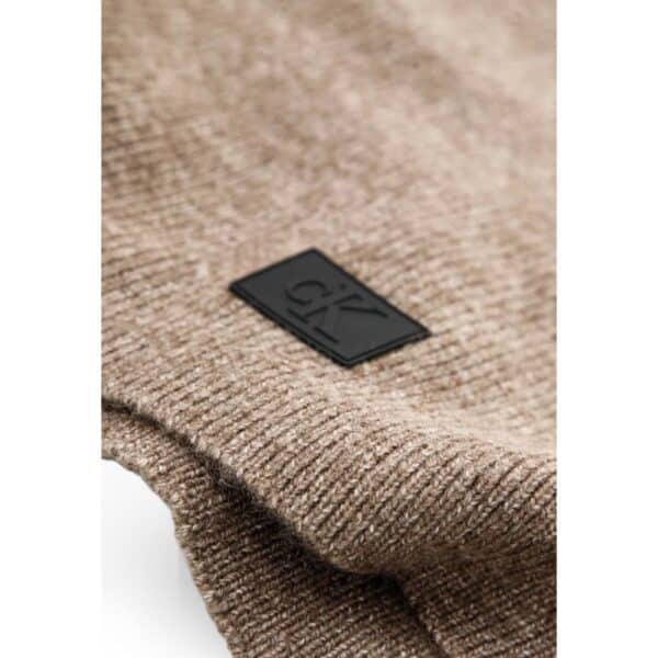 Calvin Klein Jeans Brown Marabou Scarf – Image 3