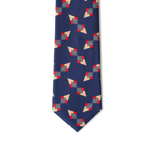Giorgio Armani Blue Silk Ties & Bowty – Image 3
