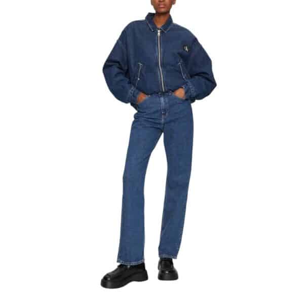 Calvin Klein Jeans Blue Cotton Mom Jean – Image 2