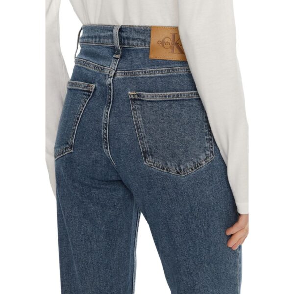Calvin Klein Jeans Blue Cotton Mom Jean – Image 4