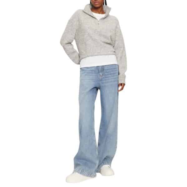 Calvin Klein Jeans Gray Polyester Cardigan – Image 2