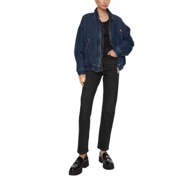 Calvin Klein Jeans Black Cotton Mom Jean – Image 2