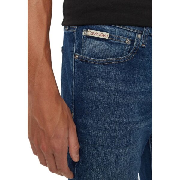 Calvin Klein Jeans Blue Cotton Slim Fit Jean – Image 4