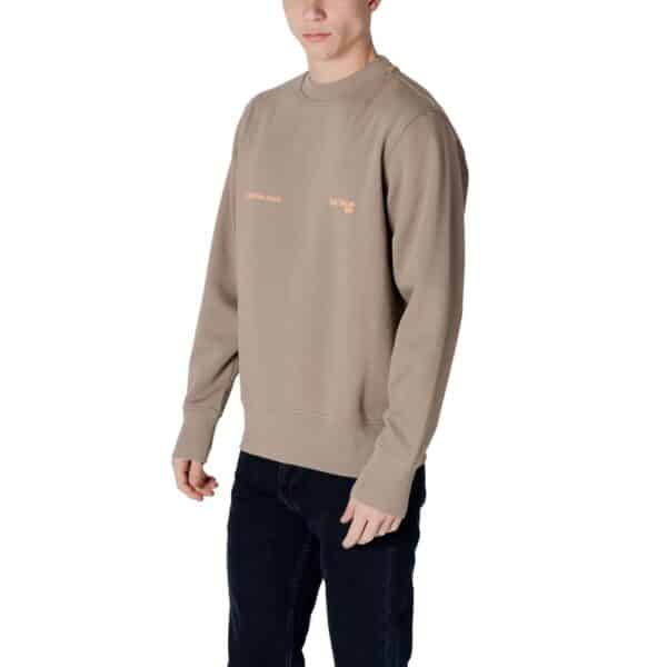 Calvin Klein Jeans Beige Cotton Sweatshirt – Image 4