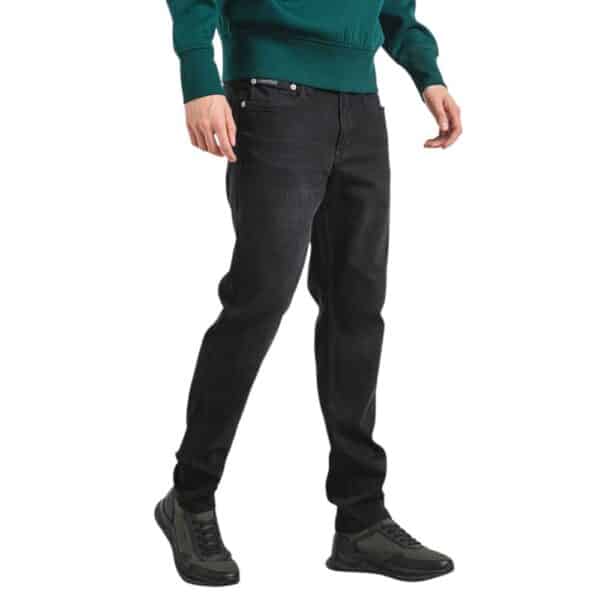Calvin Klein Jeans Black Cotton Slim Fit Jean – Image 4