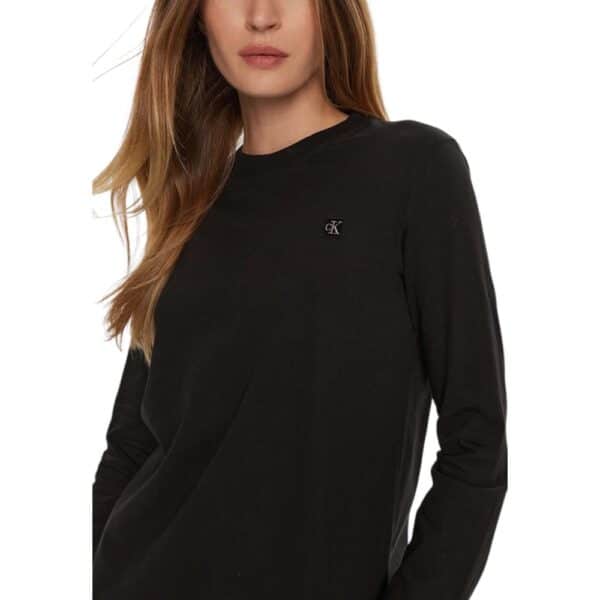 Calvin Klein Jeans Black Cotton T-Shirt – Image 3