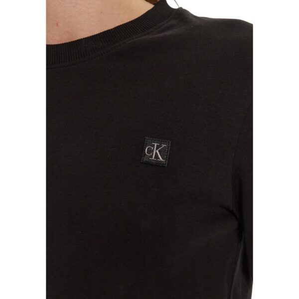 Calvin Klein Jeans Black Cotton T-Shirt – Image 4