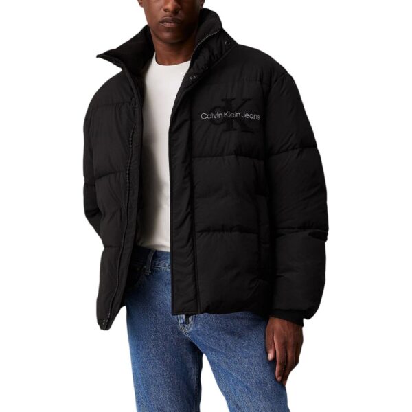 Calvin Klein Jeans Black Recycled Polyamide Jackets & Coat