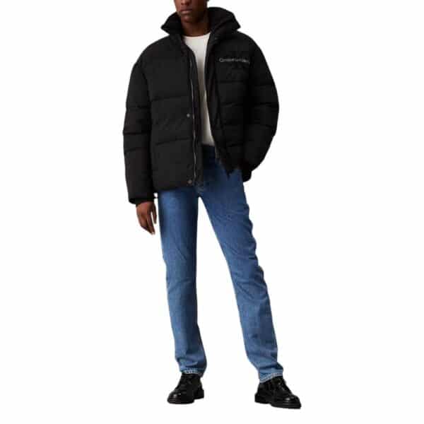 Calvin Klein Jeans Black Recycled Polyamide Jackets & Coat – Image 3