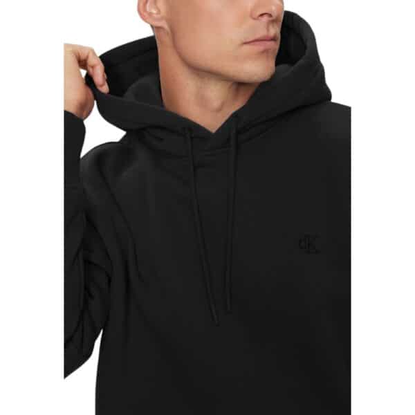 Calvin Klein Jeans Black Cotton Hoody – Image 3