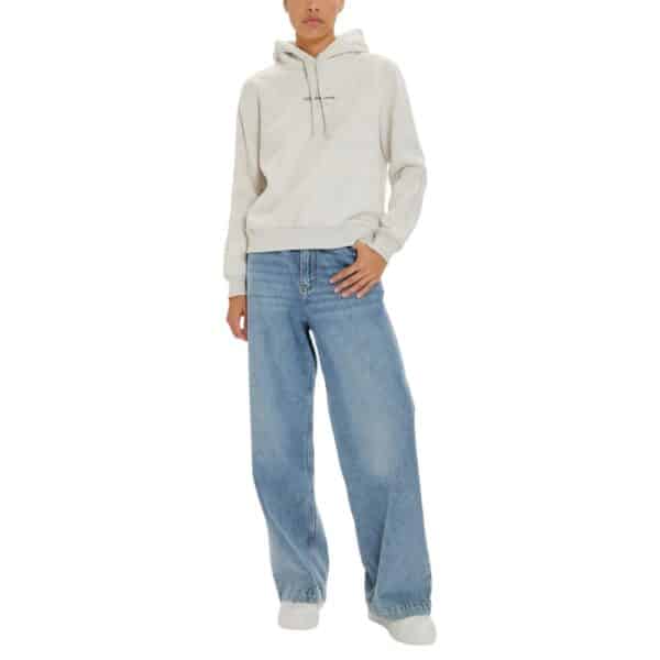 Calvin Klein Jeans Gray Cotton Hoody – Image 3