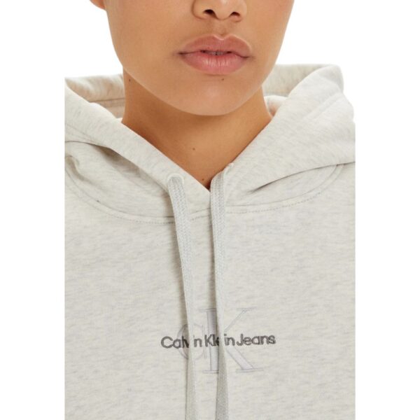 Calvin Klein Jeans Gray Cotton Hoody – Image 4