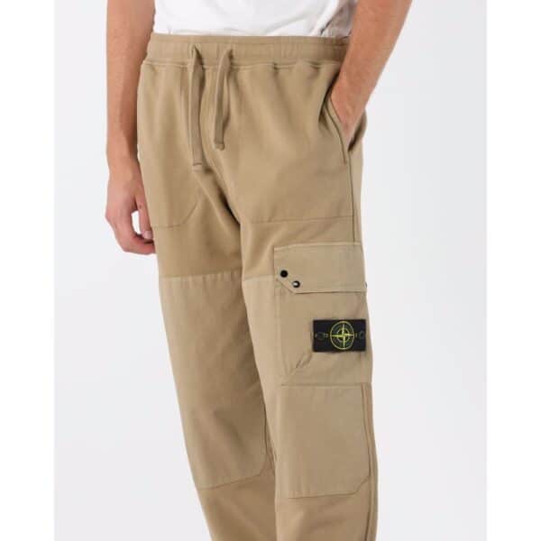 Stone Island Beige Cotton Men Cargo Trouser – Image 2