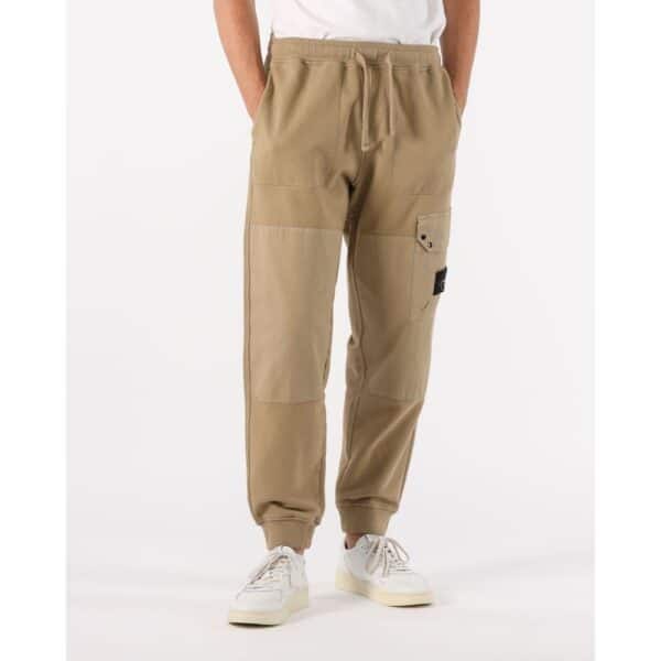 Stone Island Beige Cotton Men Cargo Trouser – Image 3