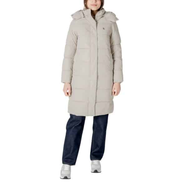 Calvin Klein Jeans Beige Polyester Jackets & Coat – Image 2